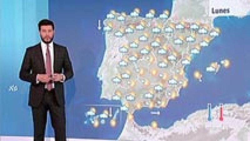 Jornada inestable y temperaturas sin cambios