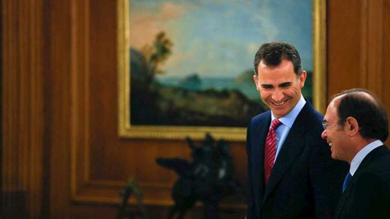 El Rey recibe a los representantes de los poderes legislativo y judicial 