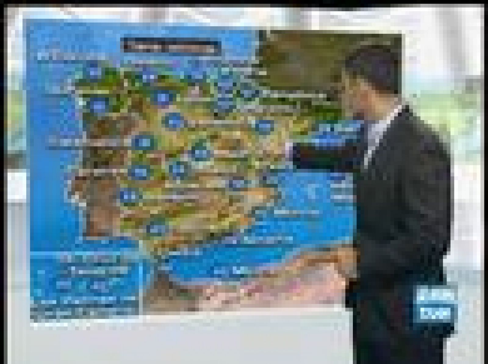 El jueves, nubes en media España