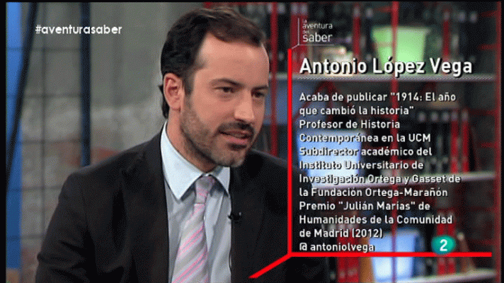 La aventura del Saber - La Aventura del Saber. Antonio López Vega