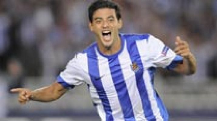 Telediario 1 - Carlos Vela sigue en la Real