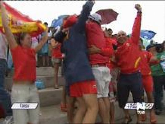  - Echávarri y Antón, oro en vela