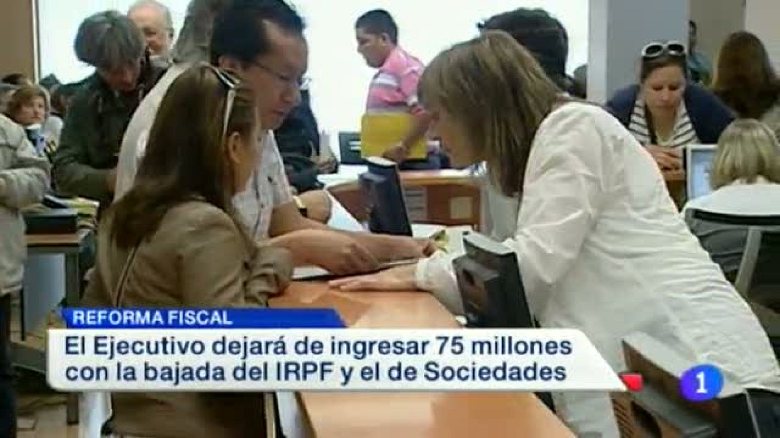   El Proyecto de reforma fiscal que prepara el ejecutivo foral bajará el IRPF en todos los tramos y dejará en un 20% el Impuesto de Sociedades. Navarra, cuarta comunidad española con los salarios más altos, según el INE. Policía Foral y Ertzantza firman un protocolo para mejorar su colaboración. Osasuna pide al Gobierno Foral que desbloquee las cuentas que tiene embargadas para permitir que el club pueda, entre otras cosas, pagar a los jugadores que han denunciado impagos. - 25/06/2014