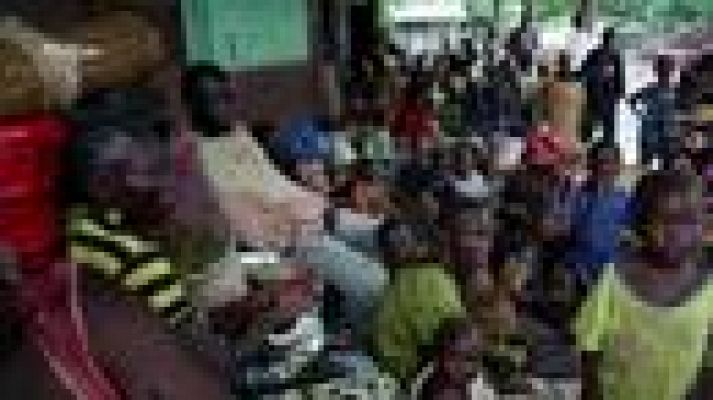  - Bossangoa, campo de desplazados