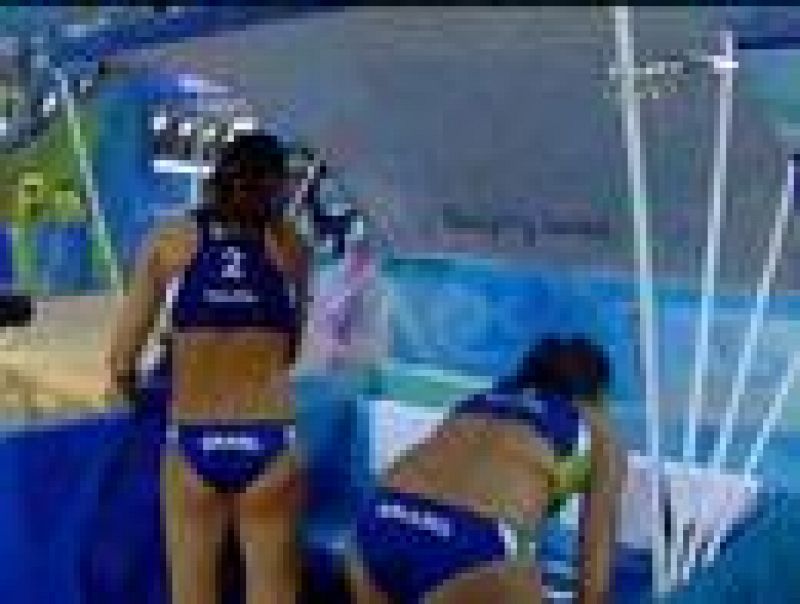  Voleyplaya femenino. Lucha por el bronce. China/Brasil