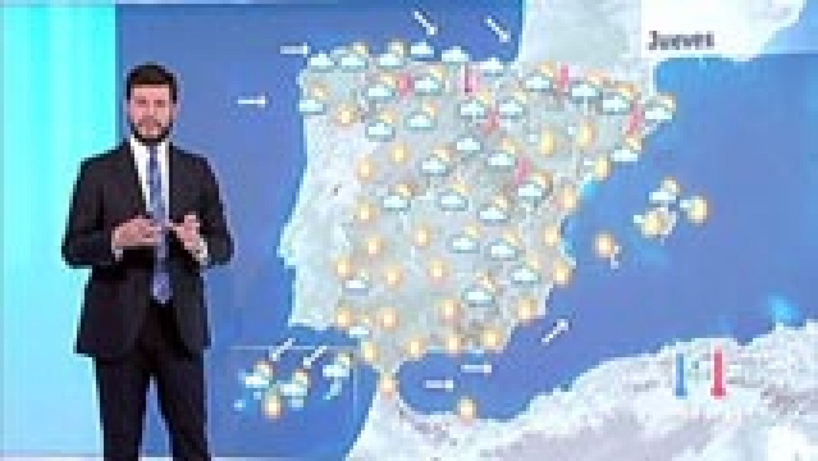 El tiempo: Chubascos en centro y norte peninsular | RTVE Play