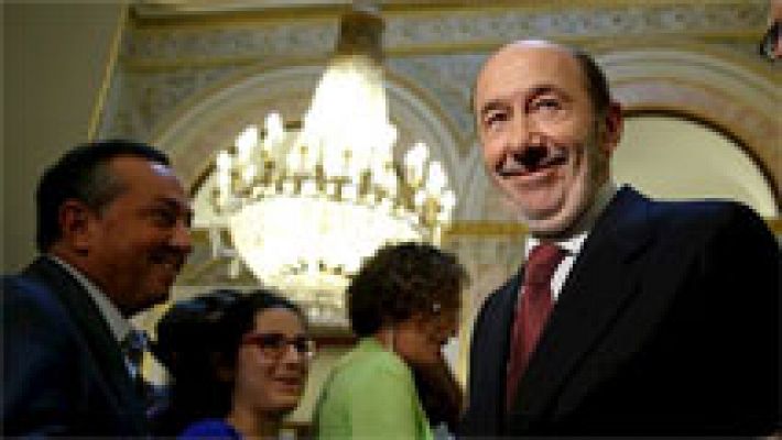 Telediario 1 - Rubalcaba deja la política