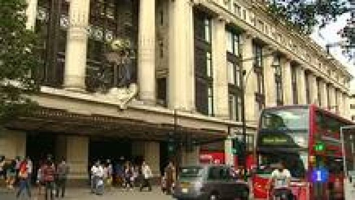 Los almacenes actuales de Selfridges en Londres