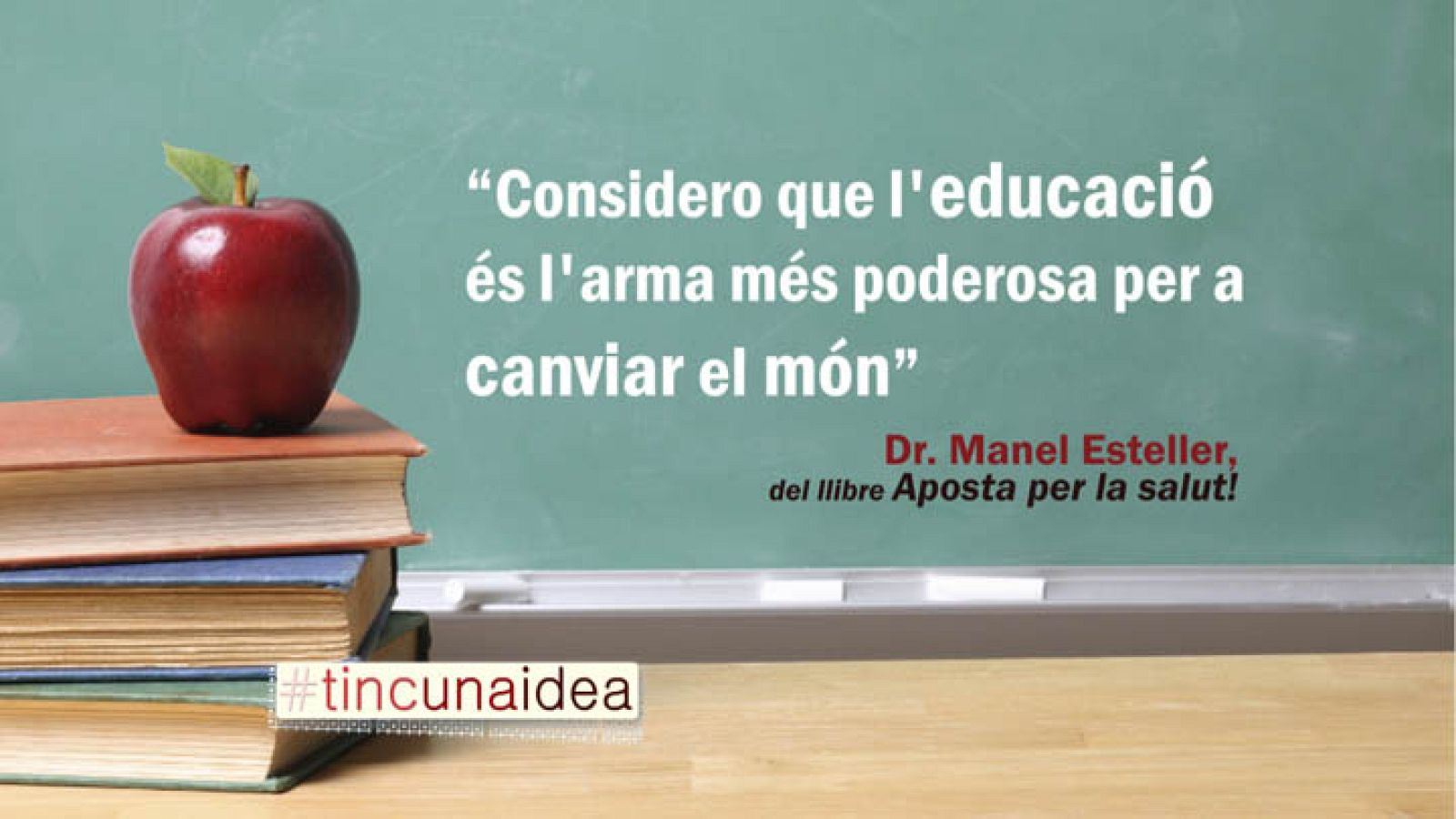 Tinc una idea - TUI - Dr. Manel Esteller