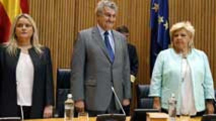 Telediario 1 - Las víctimas del terrorismo se pronuncian en el Congreso