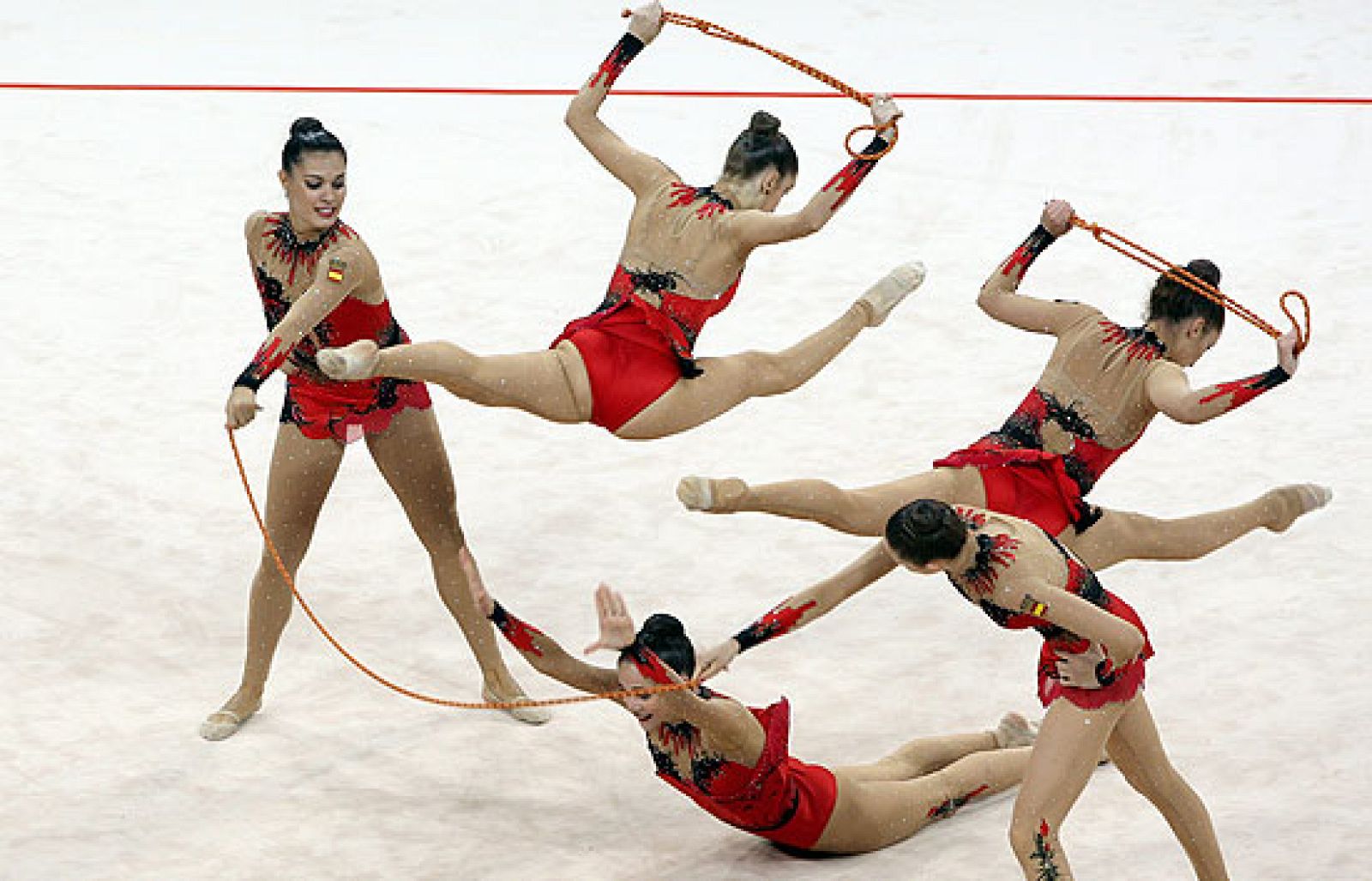 Debut de España en gimnasia rítmica