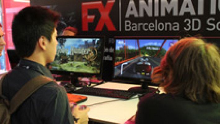 Telediario 1 - Concluye en Barcelona la X edición de Gamelab, la feria del videojuego más importante de Europa
