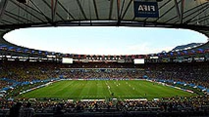 Telediario 1 - España, todavía presente en el Mundial gracias a un puñado de empresas