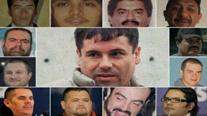 Telediario 1 - La lista de los capos más buscados en México se reduce