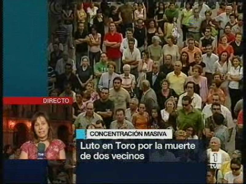 Silencio en Toro (Zamora) por los fallecidos en Barajas