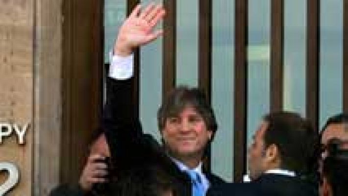 Telediario 1 - Procesado el vicepresidente de Argentina Amado Boudou