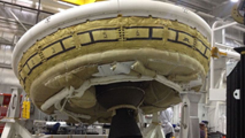 La NASA pone a prueba un "platillo volante" que podría llevar humanos a Marte