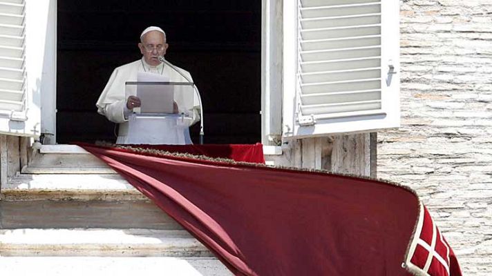 Telediario 1 - Visita de los reyes a El Vaticano