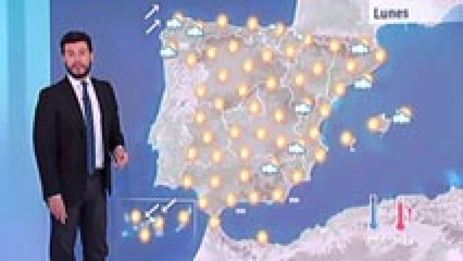 El tiempo: Sol y calor antes de la llegada de la lluvia | RTVE Play