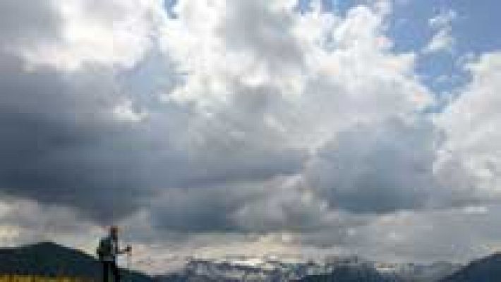 El tiempo - Chubascos en el Pirineo