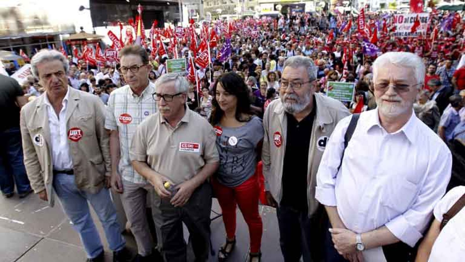 Los sindicatos denuncian "acoso" a los que ejercen el derecho de huelga