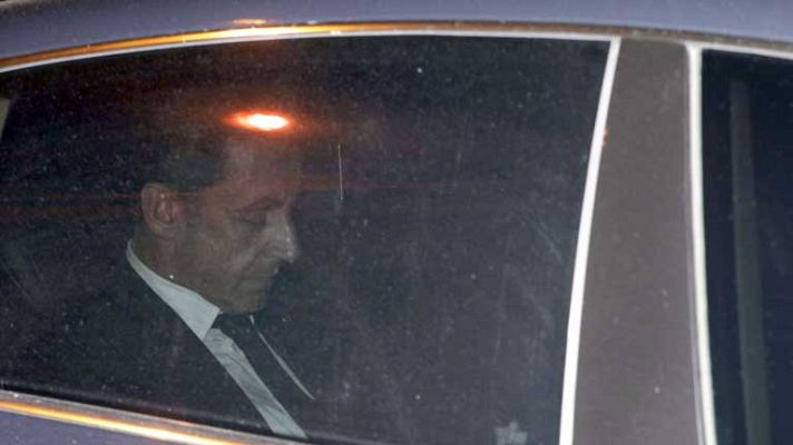 Telediario 1 - Nicolas Sarkozy ha sido imputado por corrupción