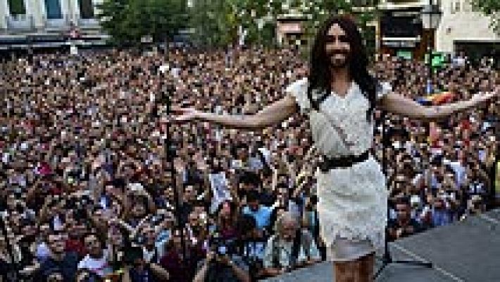 Telediario 1 - Madrid, capital europea del Orgullo Gay