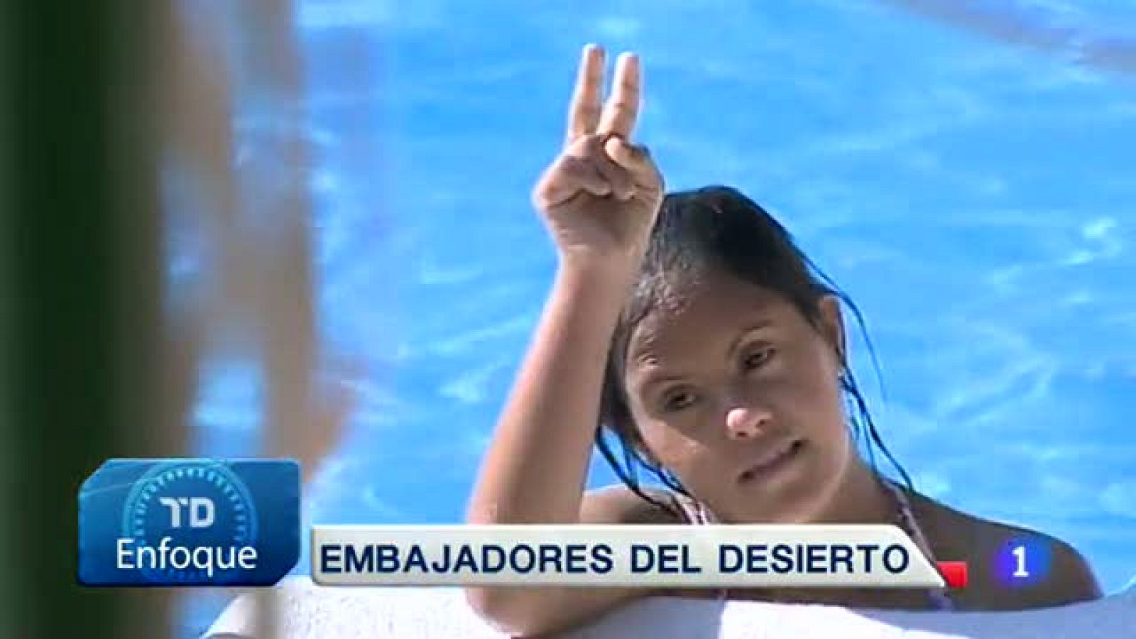Telediario 1: Los niños saharauis vuelven para pasar el verano en España | RTVE Play