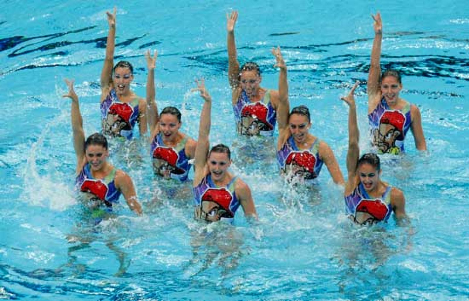 Las chicas de natación sincronizada aspiran a conseguir una segunda medalla en estos Juegos Olímpicos. 