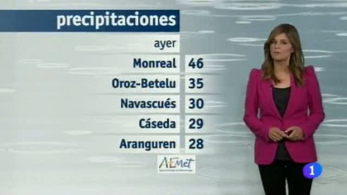 El Tiempo en la Comunidad de Navarra - 03/07/2014