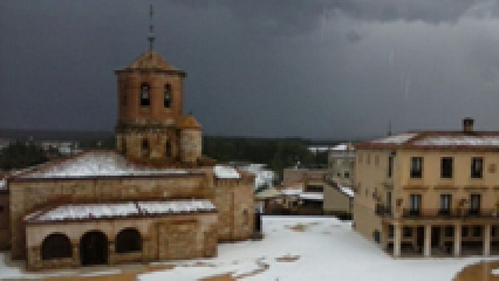 Granizada histórica ¡en julio!