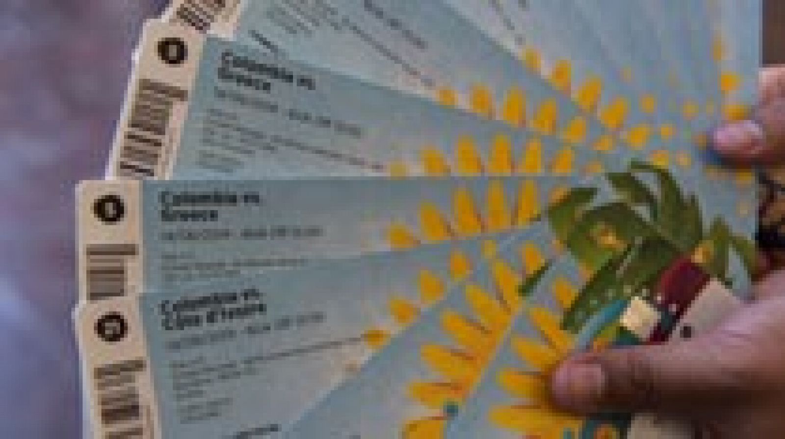 Telediario 1: Escándalo por reventa ilegal de entradas en Brasil 2014 | RTVE Play