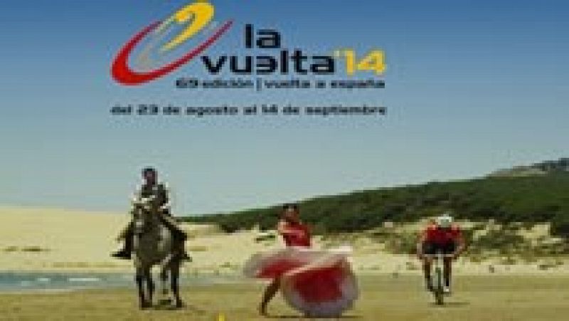 La artista gaditana Sara Baras y escenas de la provincia de Cádiz protagonizan el anuncio de la Vuelta Ciclista a España 2014, que saldrá de Jerez de la Frontera el próximo 23 de agosto. El Palacio de la Diputación de Cádiz ha acogido hoy la presenta