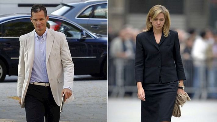 Telediario 1 - Urdangarin niega los delitos que se le imputan, pero reconoce "irregularidades" fiscales