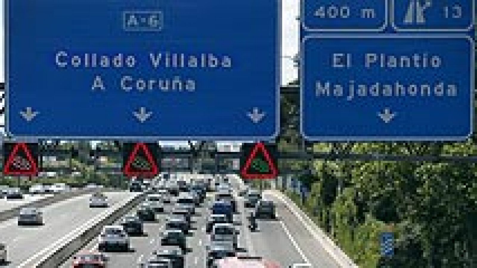Retenciones kilométricas en Madrid y Barcelona al inicio de la operación salida de verano