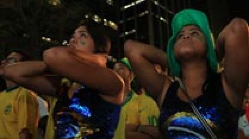 Celebración agridulce en Brasil por el pase a semifinales