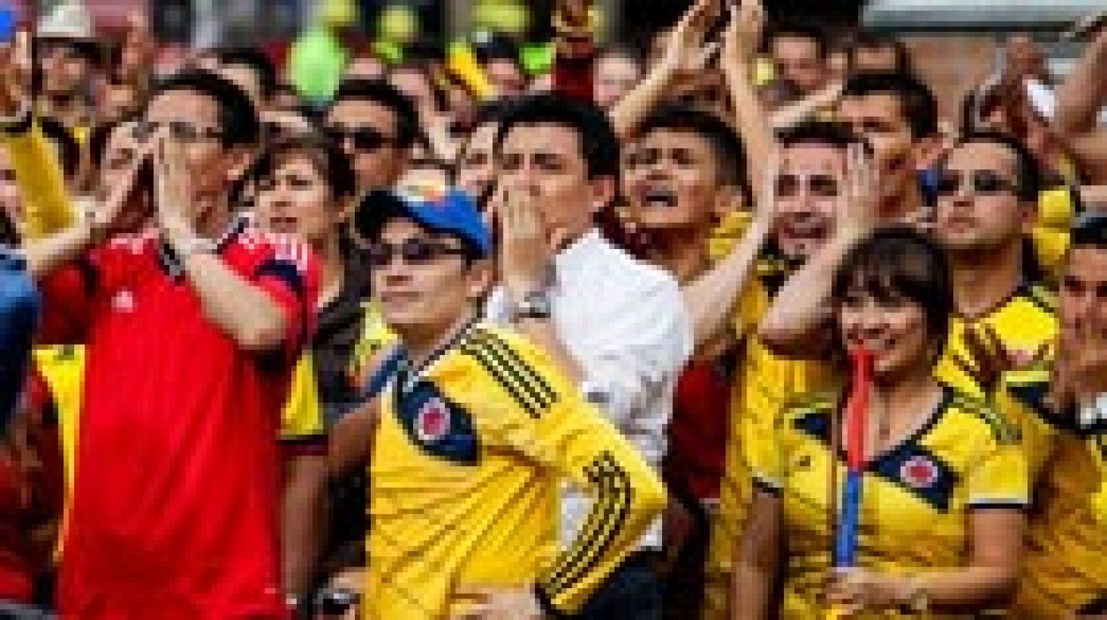 Telediario 1: Los hinchas colombianos culpan a Velasco Carballo | RTVE Play