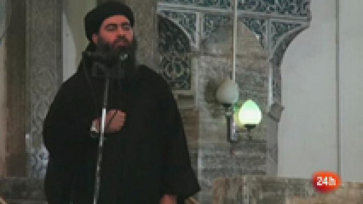 El líder del Estado Islámico aparece en público