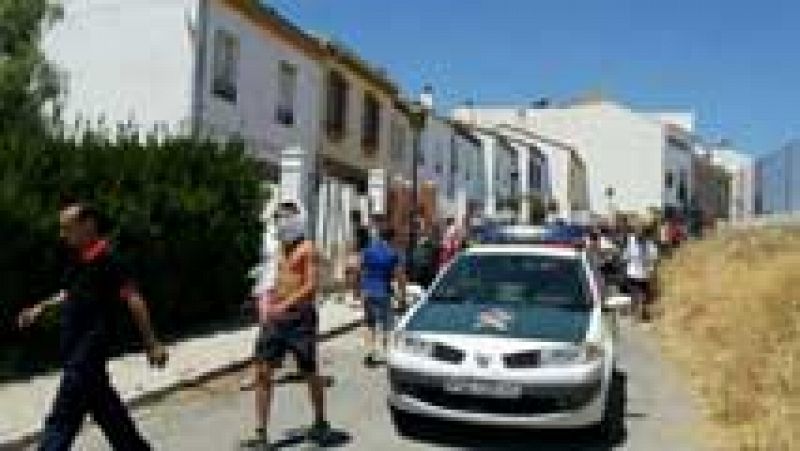 Manifestación en Estepa (Sevilla) contra la oleada de robos en el municipio