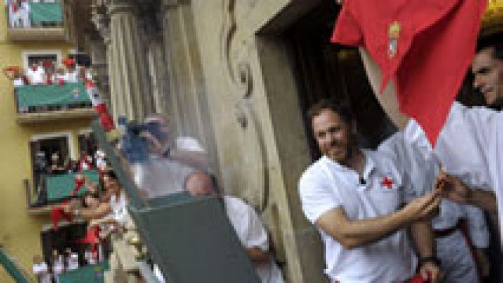 El chupinazo inaugura San Fermín 2014