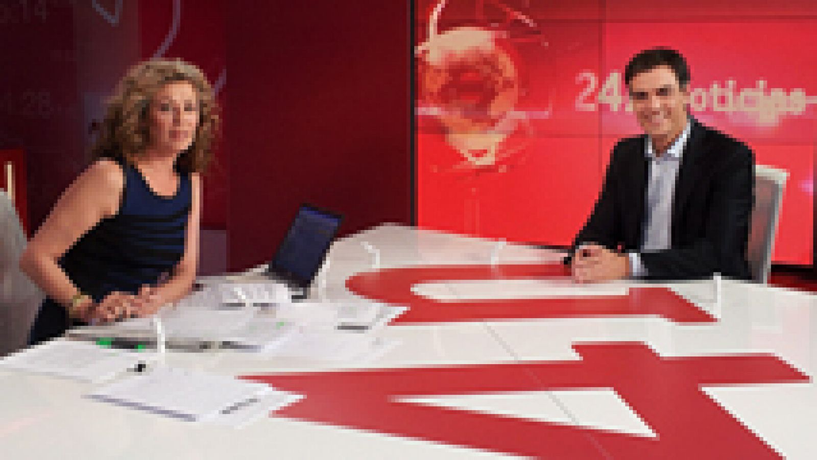 Informativo 24h: Pedro Sánchez: "Mi empeño va a ser jubilar a Rajoy" | RTVE Play