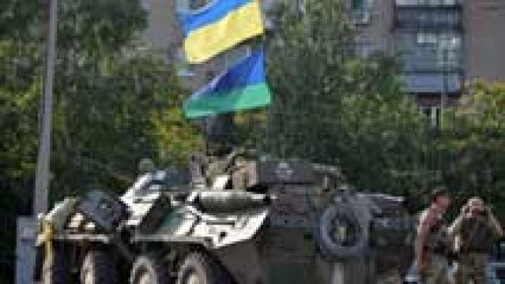 Los rebeldes prorrusos se repliegan en torno a Donetsk