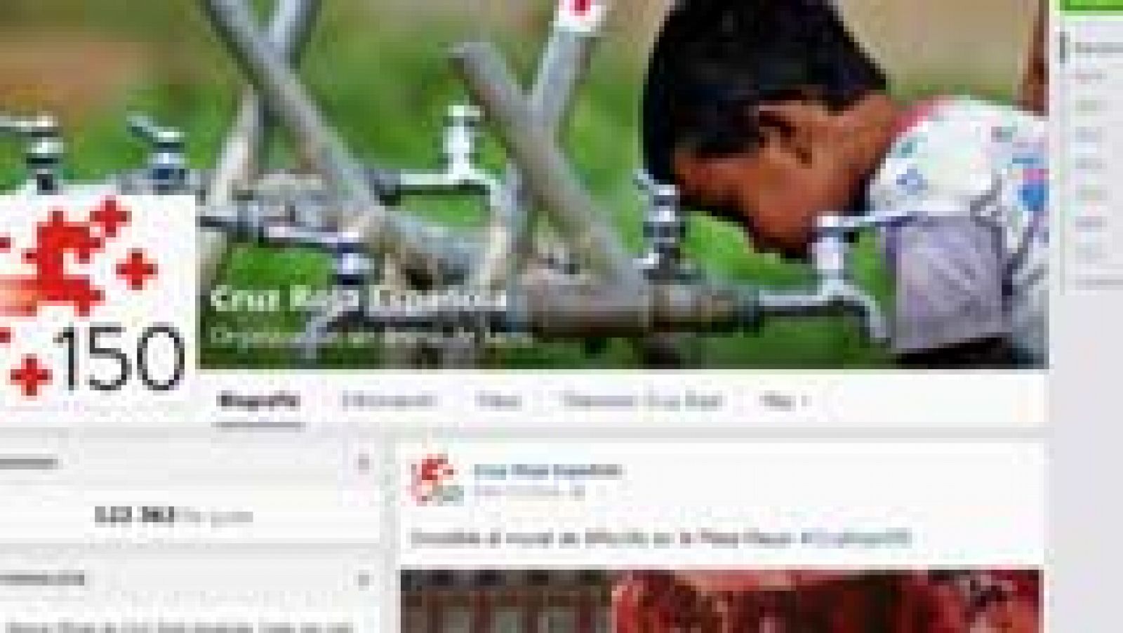 Telediario 1: Cruz Roja hace uso de las redes sociales para sensibilizar | RTVE Play