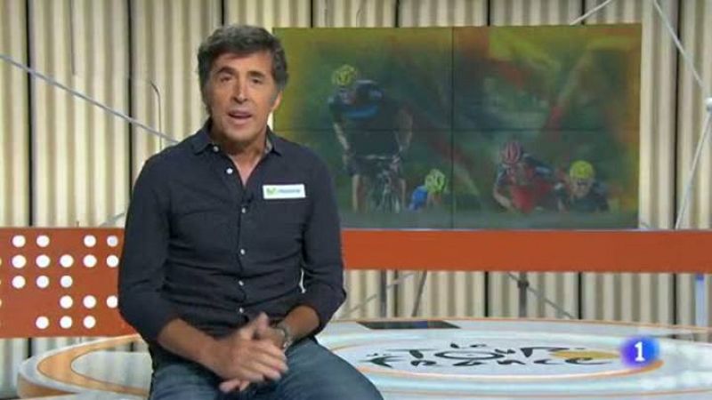 El exciclista y comentarista de TVE analiza la segunda etapa de la ronda gala, ganada por el italiano Nibali.