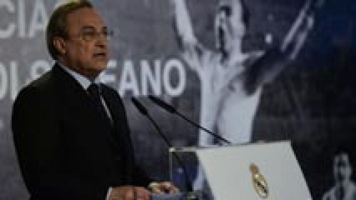 Florentino: "Nos deja el jugador más grande de la historia del Real Madrid"