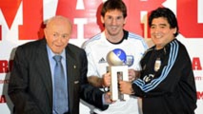 Telediario 1 - Los 'cuatro fantásticos' pierden a Di Stéfano