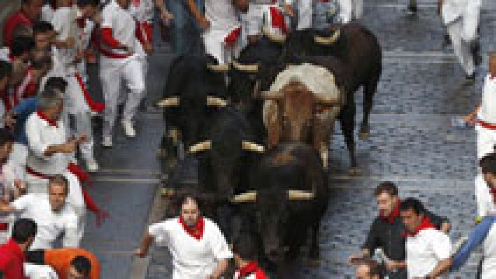 Segundo encierro San Fermín 2014