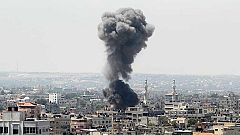 El Ejército israelí lanza la operación "Margen Protector" contra Hamás en Gaza