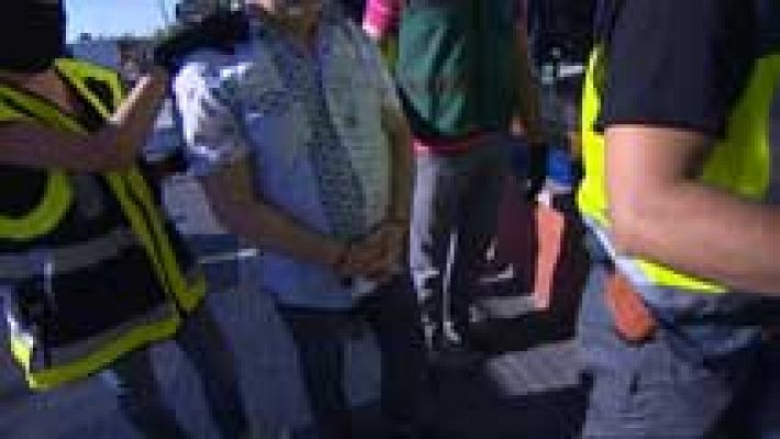 Telediario 1 - En España, operación en marcha contra la camorra napolitana