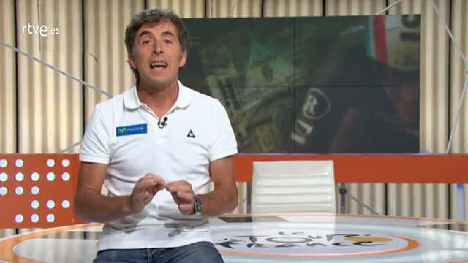 El exciclista y comentarista de TVE analiza la cuarta etapa de la ronda gala, ganada por el alemán Kittel. (08/07/2014)